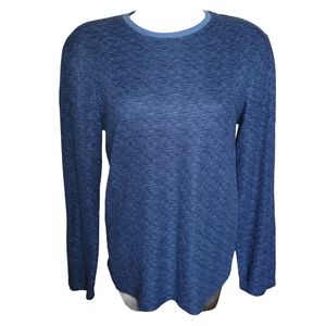 APT.9 Seriously Soft Heated Blue Sleep Tee Shirt sz S